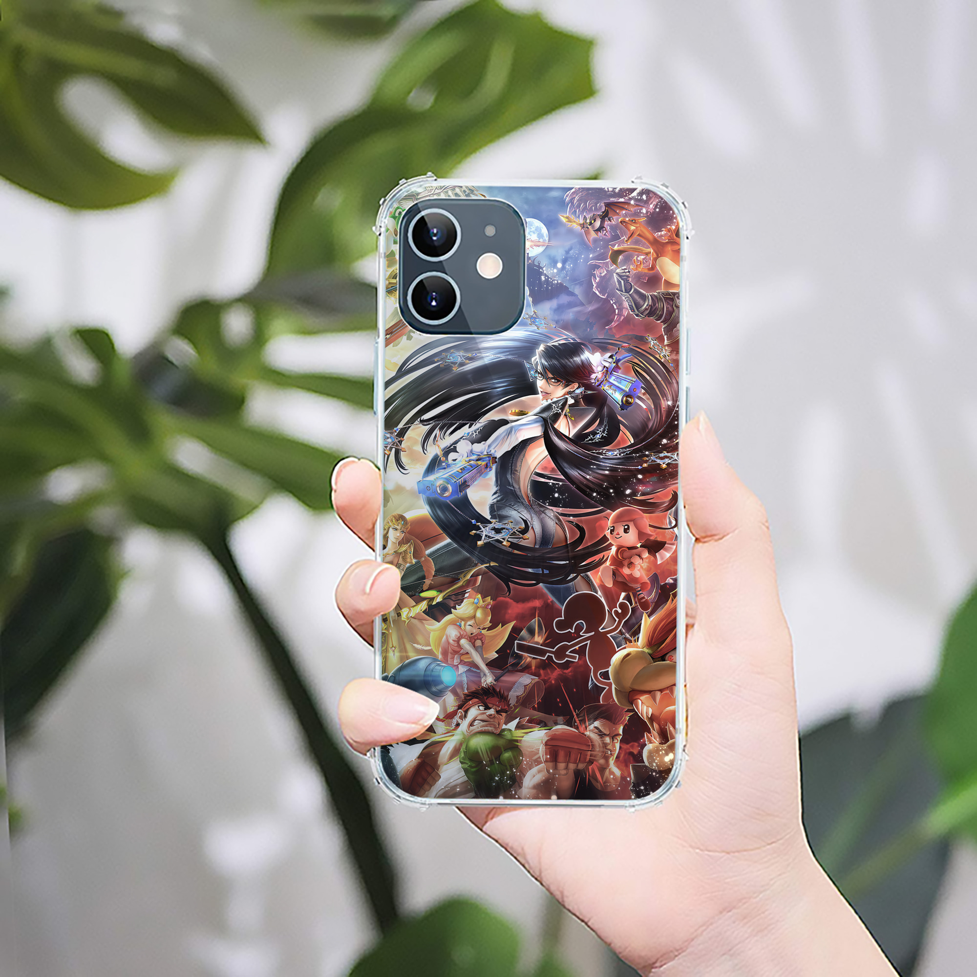 （画像用） ポケットモンスター Pokémon 【iPhone 12シリーズ対応】透明スマホケース（クリアソフトケース）